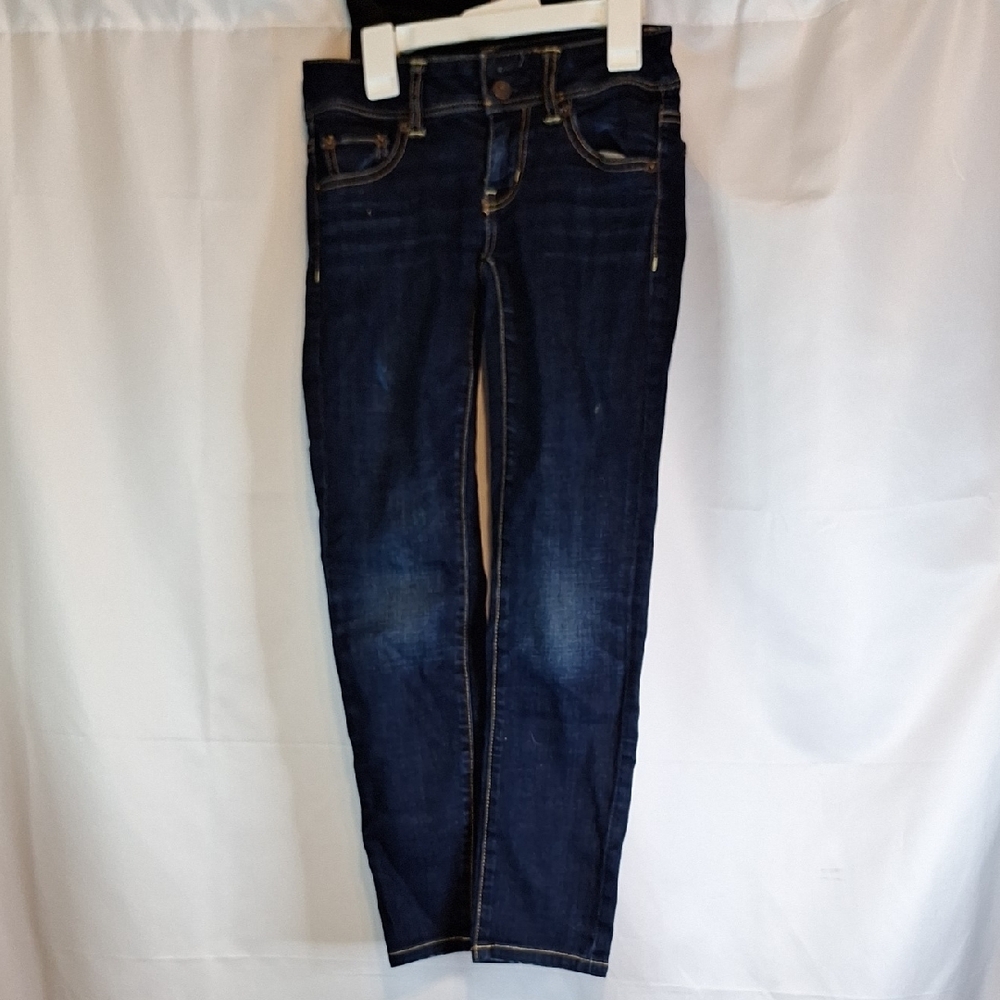 American Eagle Outfitters Blue Skinny Jeans Classic Style